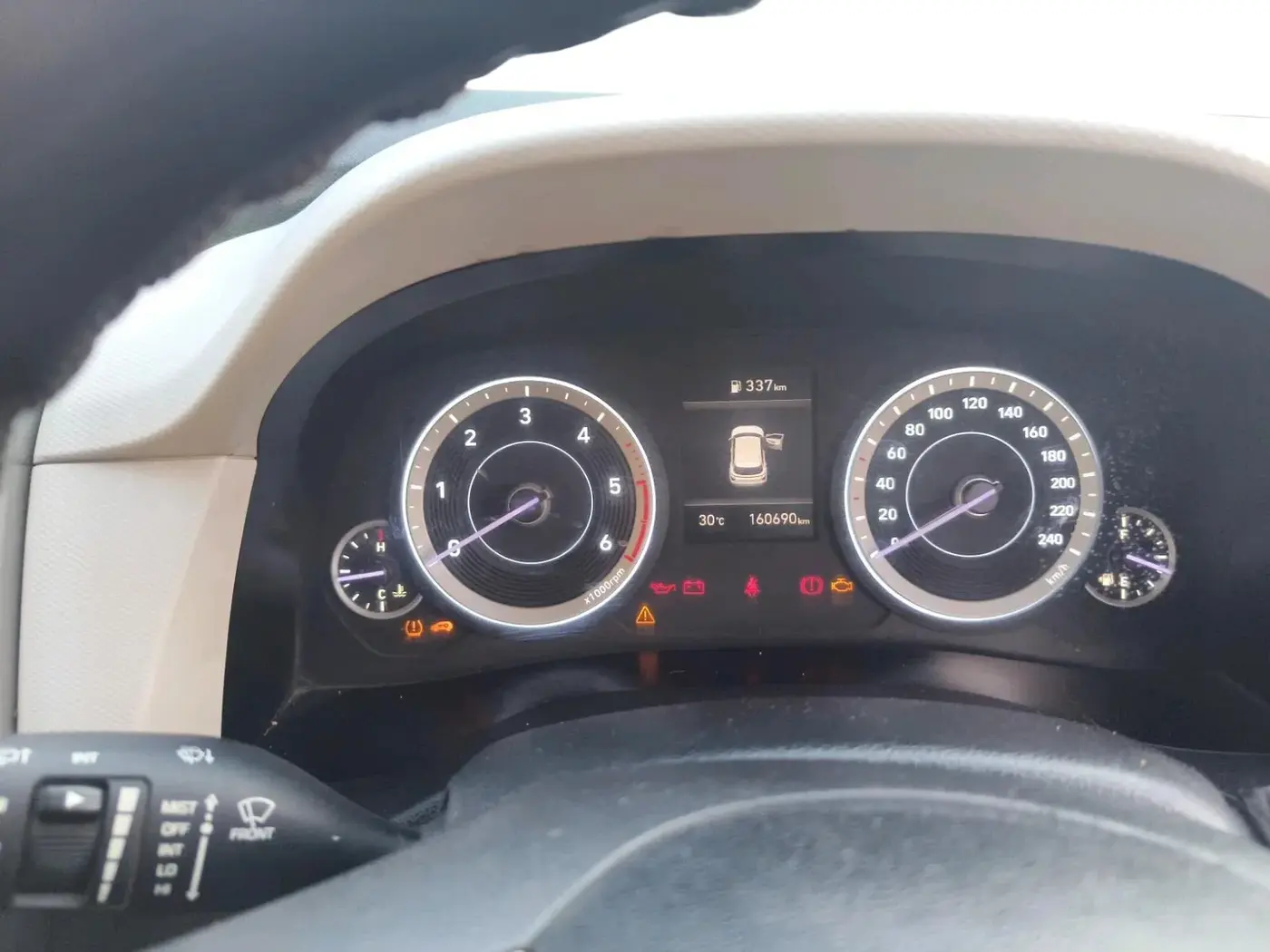 2020 Hyundai Creta S 1.5 DIESEL, Diesel, Manual, 1,60,800 km, interior