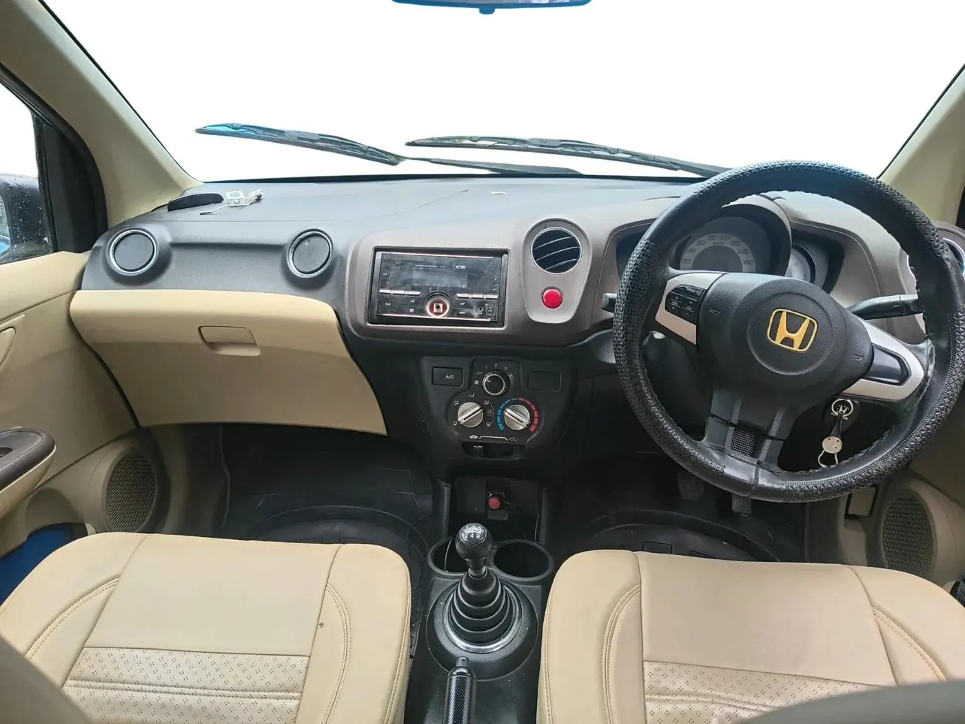 2012 Honda Brio S MT, Petrol, Manual, 59,762 km, interior