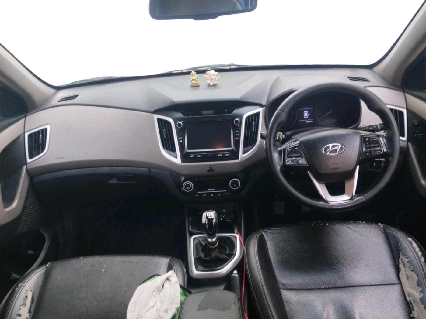 2018 Hyundai Creta SX (O) 1.6 DIESEL, Diesel, Manual, 1,13,604 km, interior