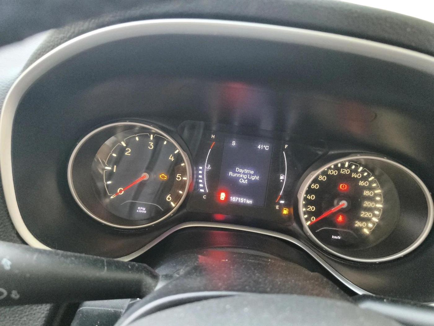 2017 Jeep Compass LONGITUDE (O) 2.0 DIESEL, Diesel, Manual, 1,67,151 km, interior