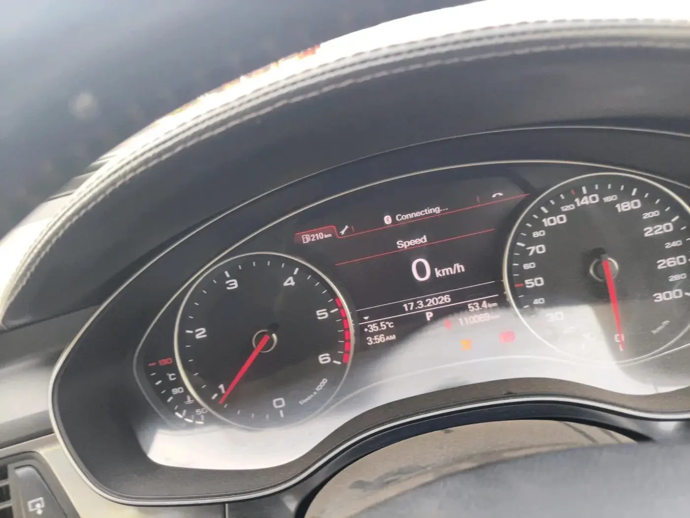 2013 Audi A6 2.0 TDI PREMIUM, Diesel, Automatic, 1,10,600 km, interior