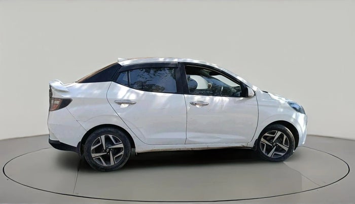 2022 Hyundai AURA SX 1.2, Petrol, Manual, 1,00,075 km, exterior