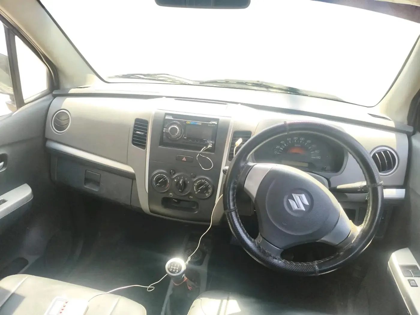 2012 Maruti Wagon R 1.0 LXI, Petrol, Manual, 48,472 km, interior