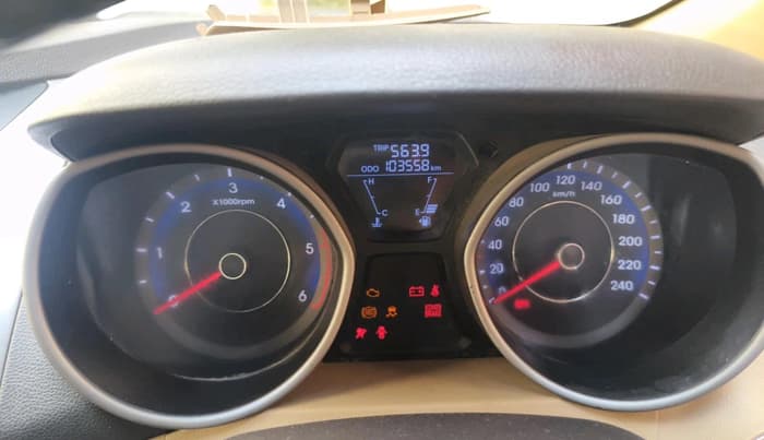 2012 Hyundai New Elantra 1.6 SX MT DIESEL, Diesel, Manual, 1,03,558 km, interior