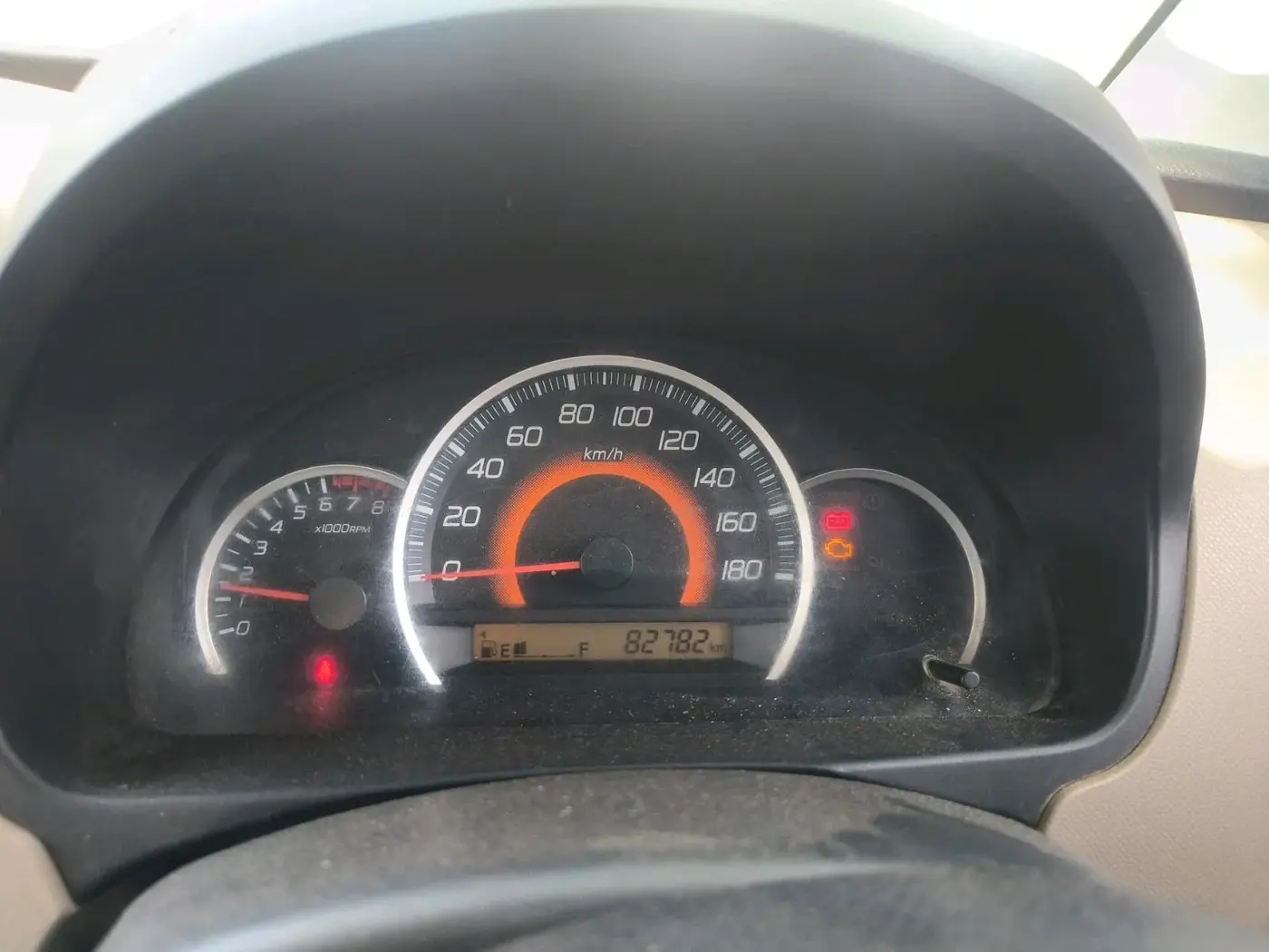 2015 Maruti Wagon R 1.0 VXI, CNG, Manual, 82,782 km, interior