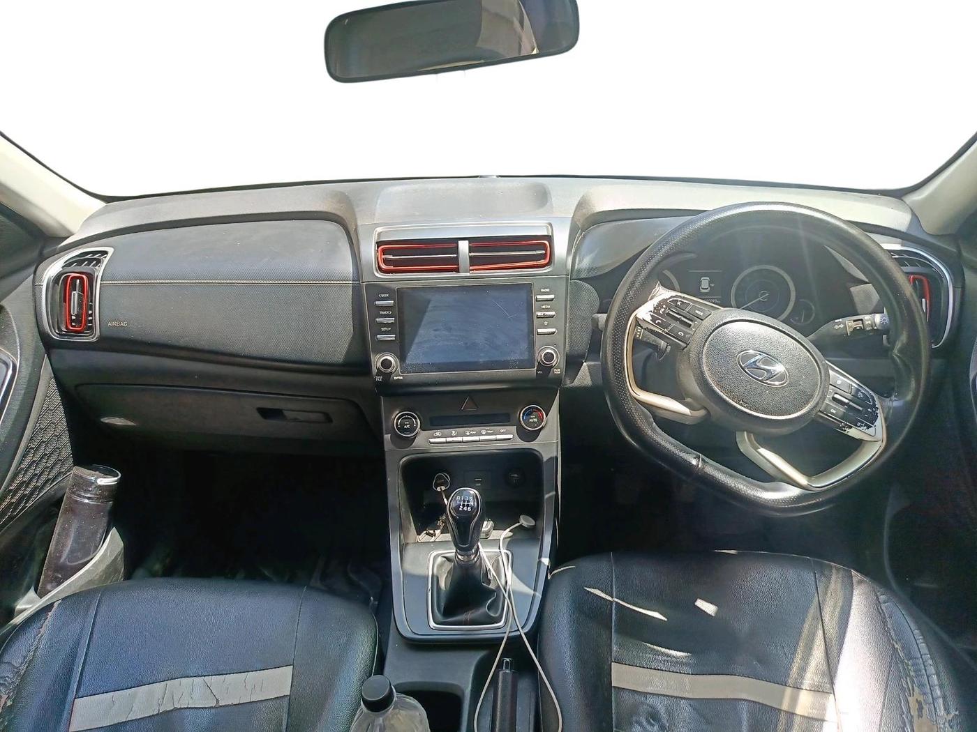 2022 Hyundai Creta S PLUS KNIGHT 1.5 PETROL, Petrol, Manual, 1,50,093 km, interior