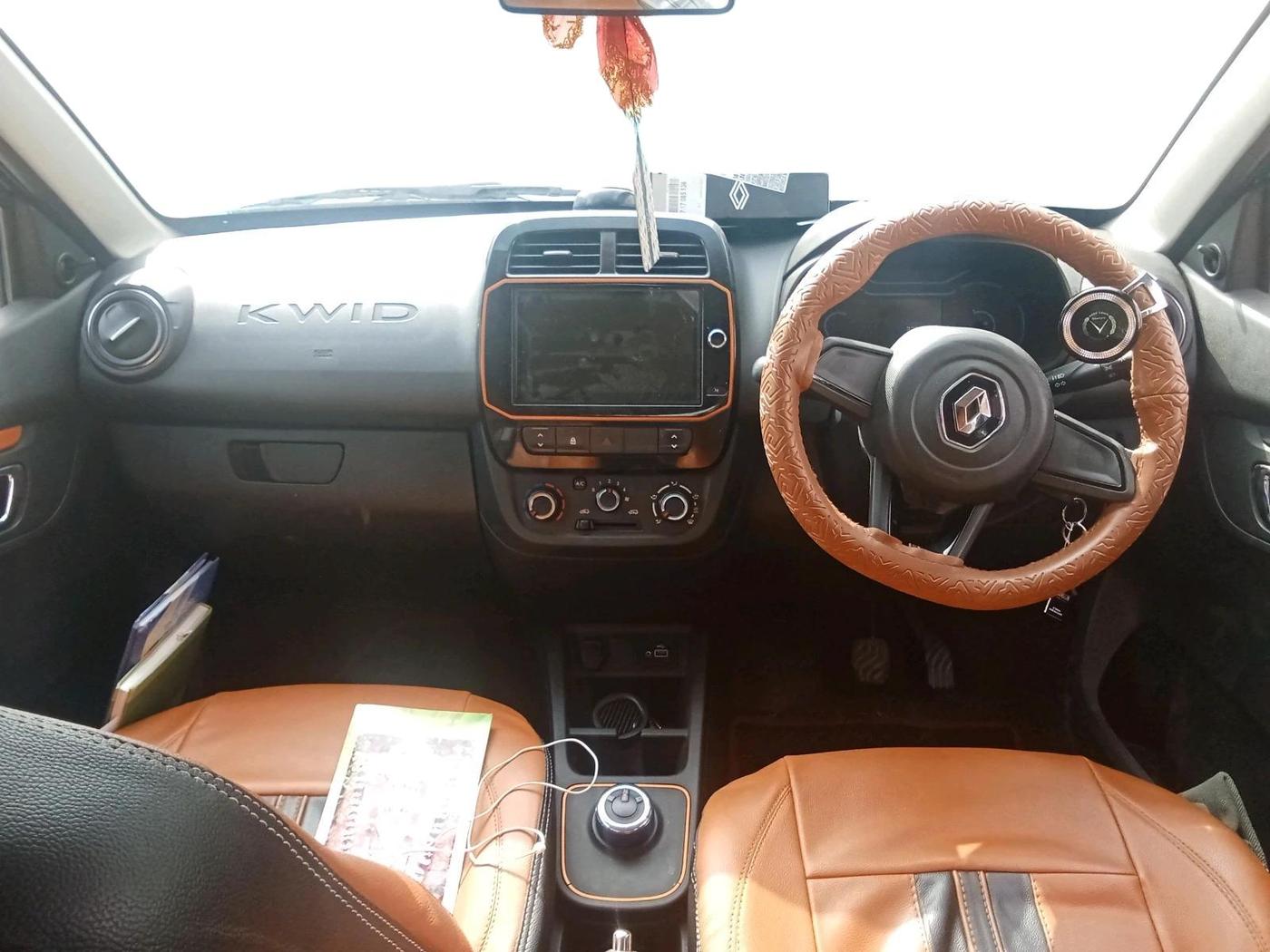 2020 Renault Kwid CLIMBER 1.0 AMT (O), Petrol, Automatic, 33,962 km, interior