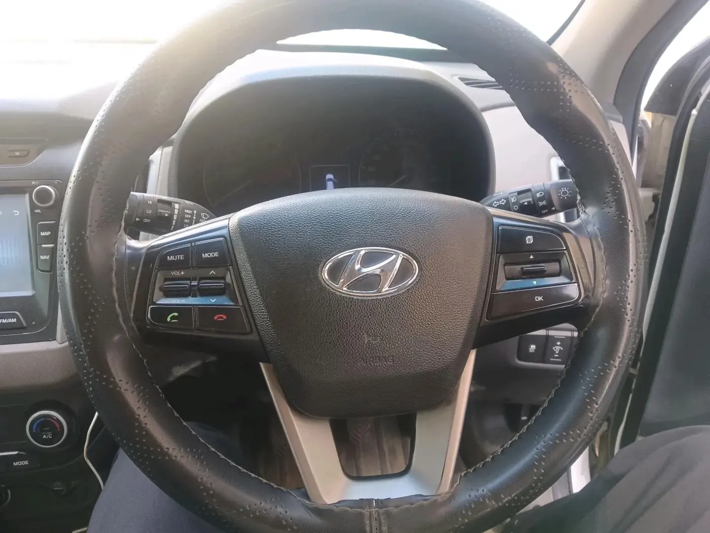 2017 Hyundai Creta SX (O) 1.6 DIESEL, Diesel, Manual, 82,592 km, interior