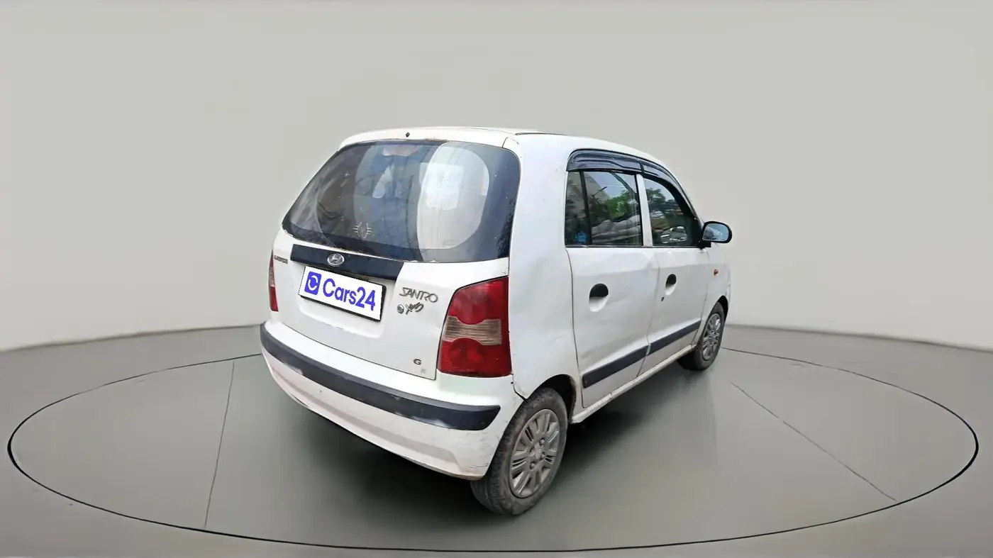 2012 Hyundai Santro Xing GL, CNG, Manual, 93,006 km, exterior