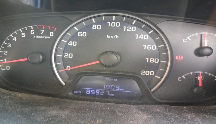 2015 Hyundai Xcent BASE 1.2, CNG, Manual, 85,927 km, interior