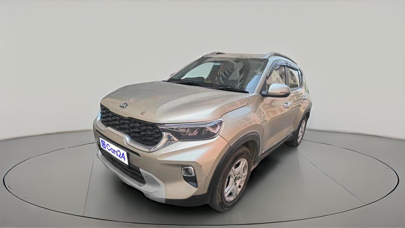 2020 KIA SONET HTX 1.5, Diesel, Manual, 2,47,579 km, exterior