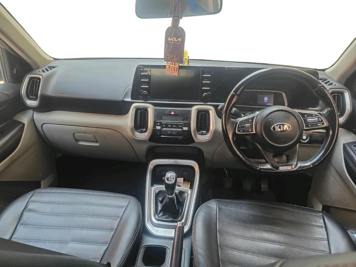 2020 KIA SONET HTX 1.5, Diesel, Manual, 2,47,579 km, interior