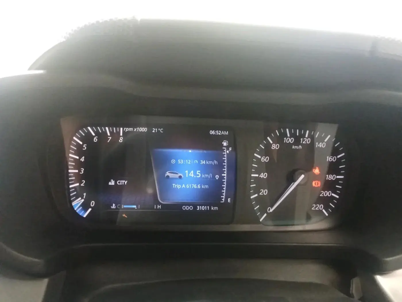 2021 Tata ALTROZ XZ PLUS I-TURBO PETROL, Petrol, Manual, 31,011 km, interior