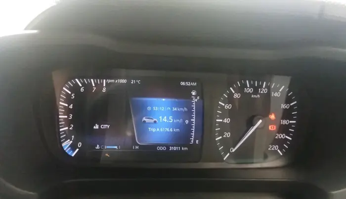 2021 Tata ALTROZ XZ PLUS I-TURBO PETROL, Petrol, Manual, 31,011 km, interior