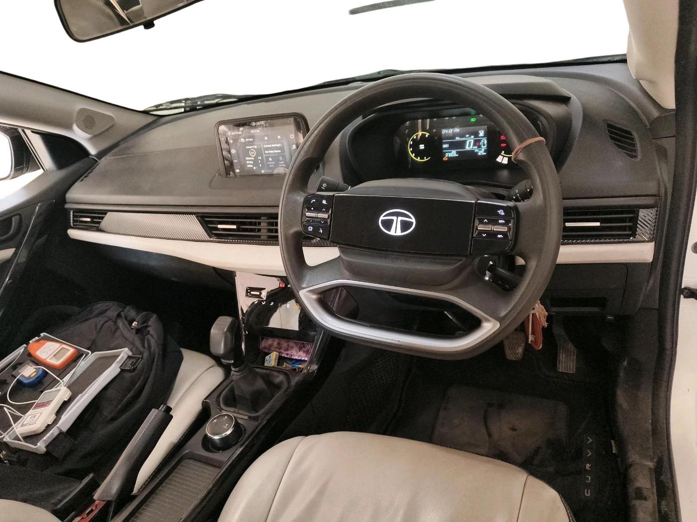 2024 Tata Curvv Pure Plus 1.2 Petrol 6MT, Petrol, Manual, 37,209 km, interior
