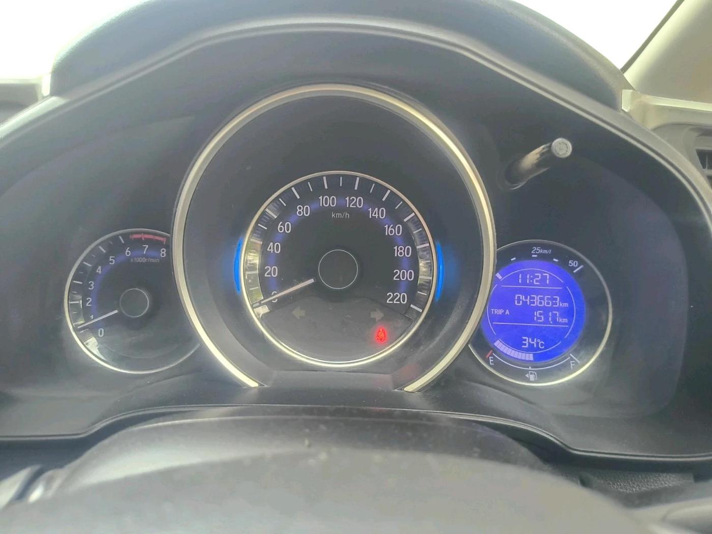 2019 Honda WR-V 1.2L I-VTEC VX MT, Petrol, Manual, 43,663 km, interior