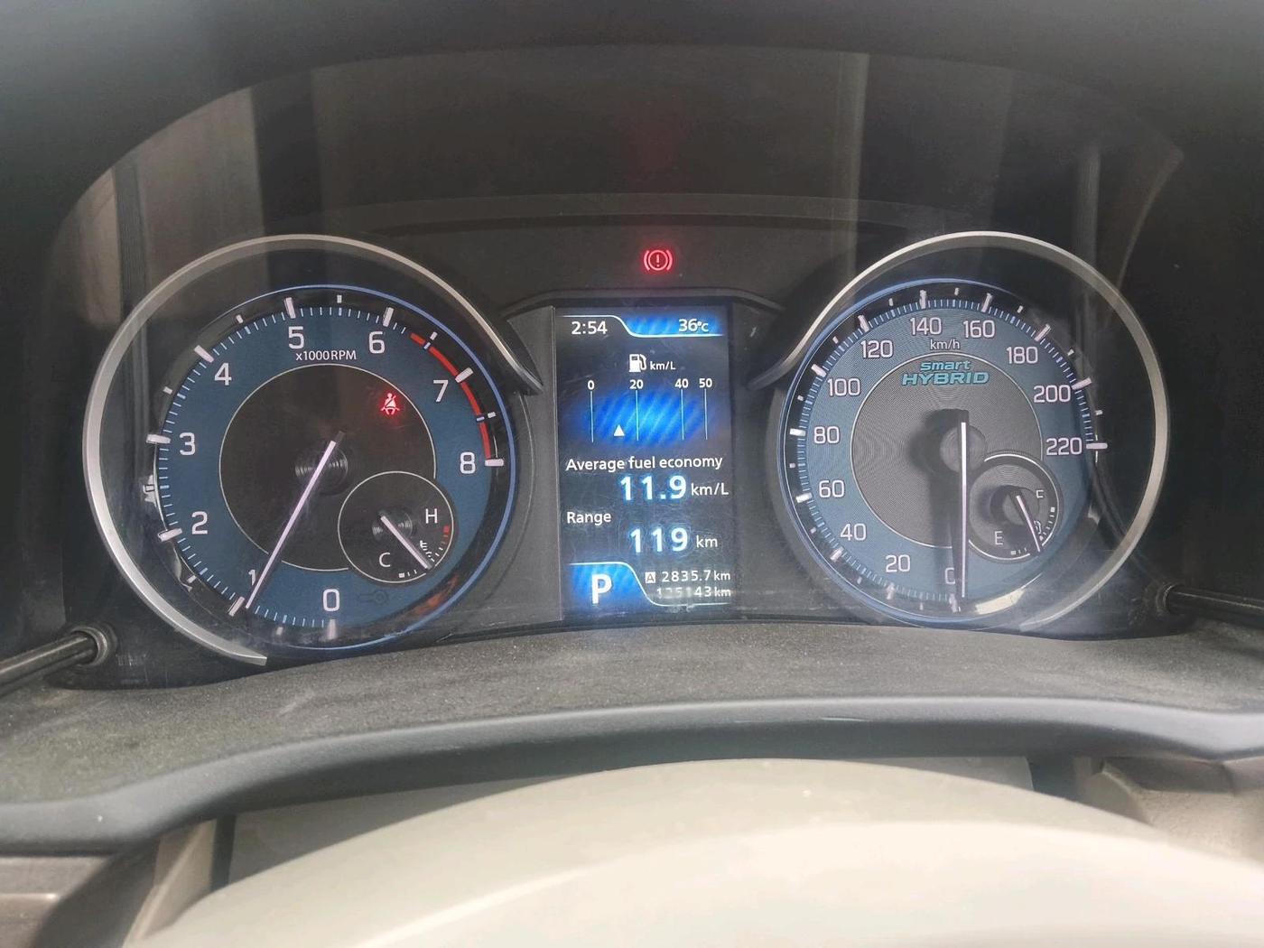 2019 Maruti Ertiga ZXI AT SHVS, CNG, Automatic, 1,25,143 km, interior