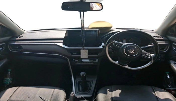 2023 Maruti BREZZA ZXI + SMART HYBRID, Petrol, Manual, 22,283 km, interior