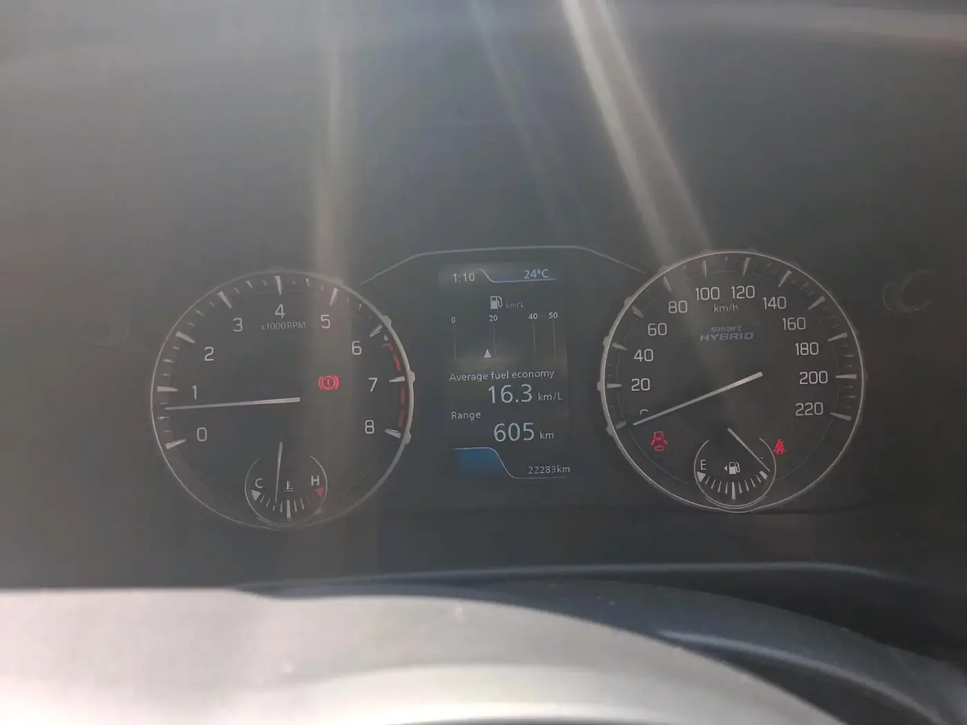 2023 Maruti BREZZA ZXI + SMART HYBRID, Petrol, Manual, 22,283 km, interior