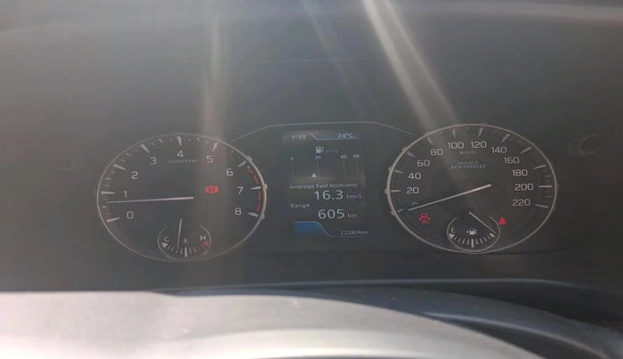 2023 Maruti BREZZA ZXI + SMART HYBRID, Petrol, Manual, 22,283 km, interior