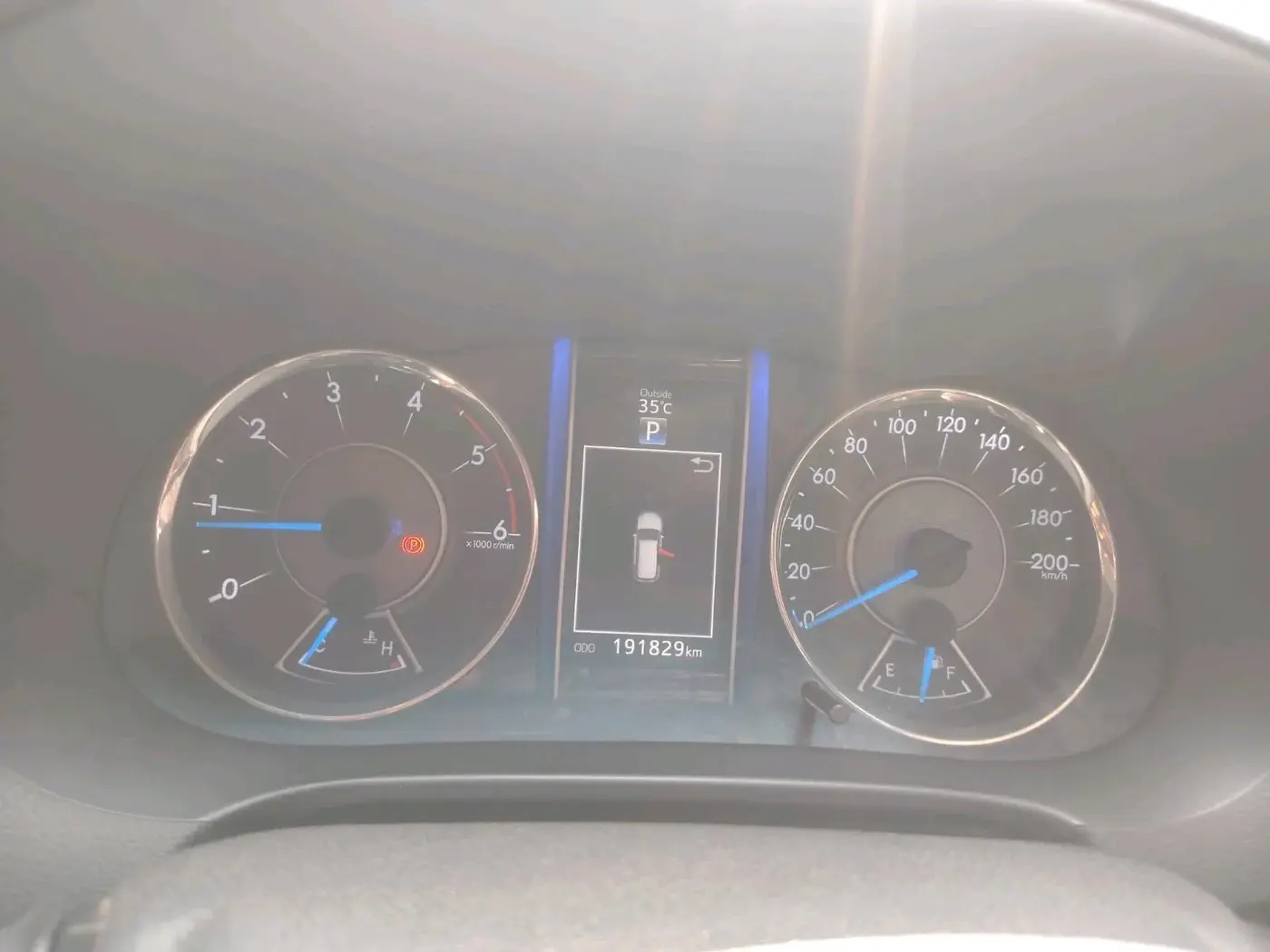2017 Toyota Fortuner 2.8 4X2 AT, Diesel, Automatic, 1,91,829 km, interior