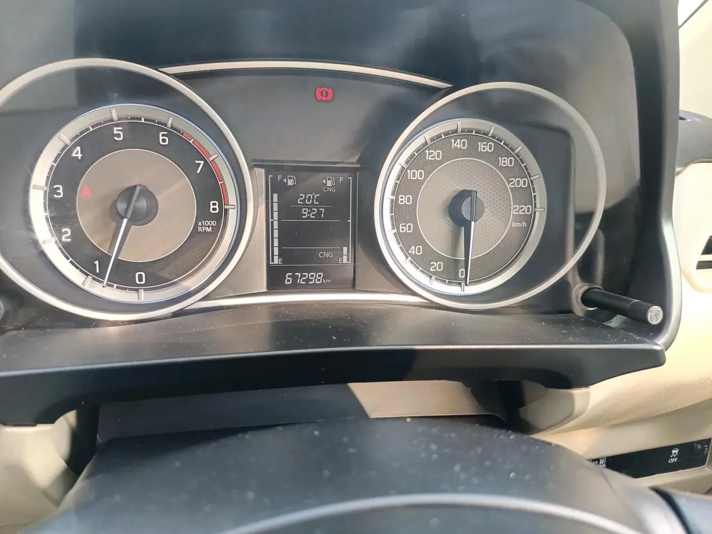 2024 Maruti Dzire ZXI CNG, CNG, Manual, 67,298 km, interior