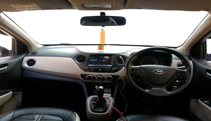 2017 Hyundai Grand i10 SPORTZ (O) AT 1.2 KAPPA VTVT, CNG, Automatic, 37,401 km, interior