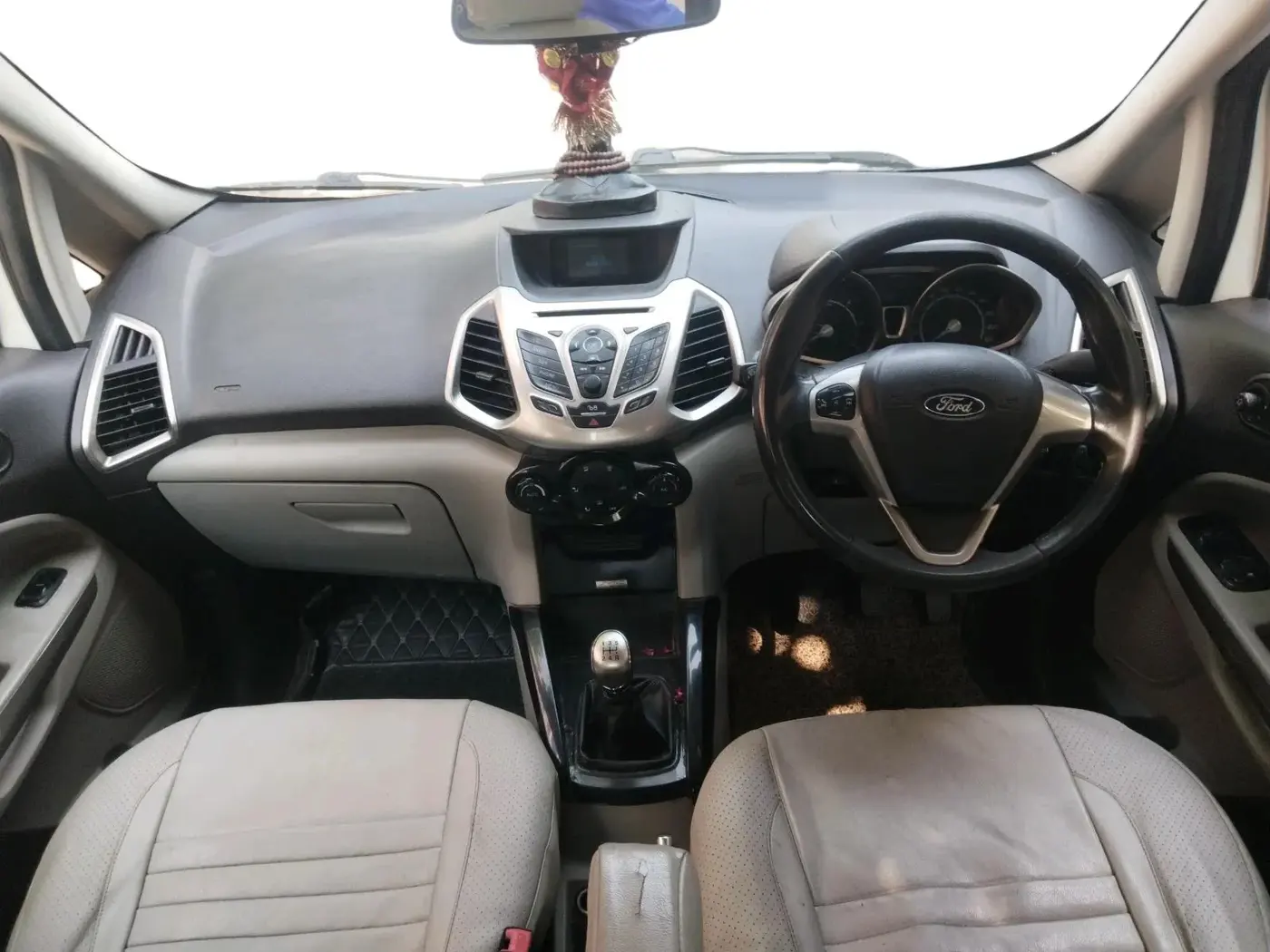 2015 Ford Ecosport TITANIUM 1.5L DIESEL, Diesel, Manual, 1,42,288 km, interior