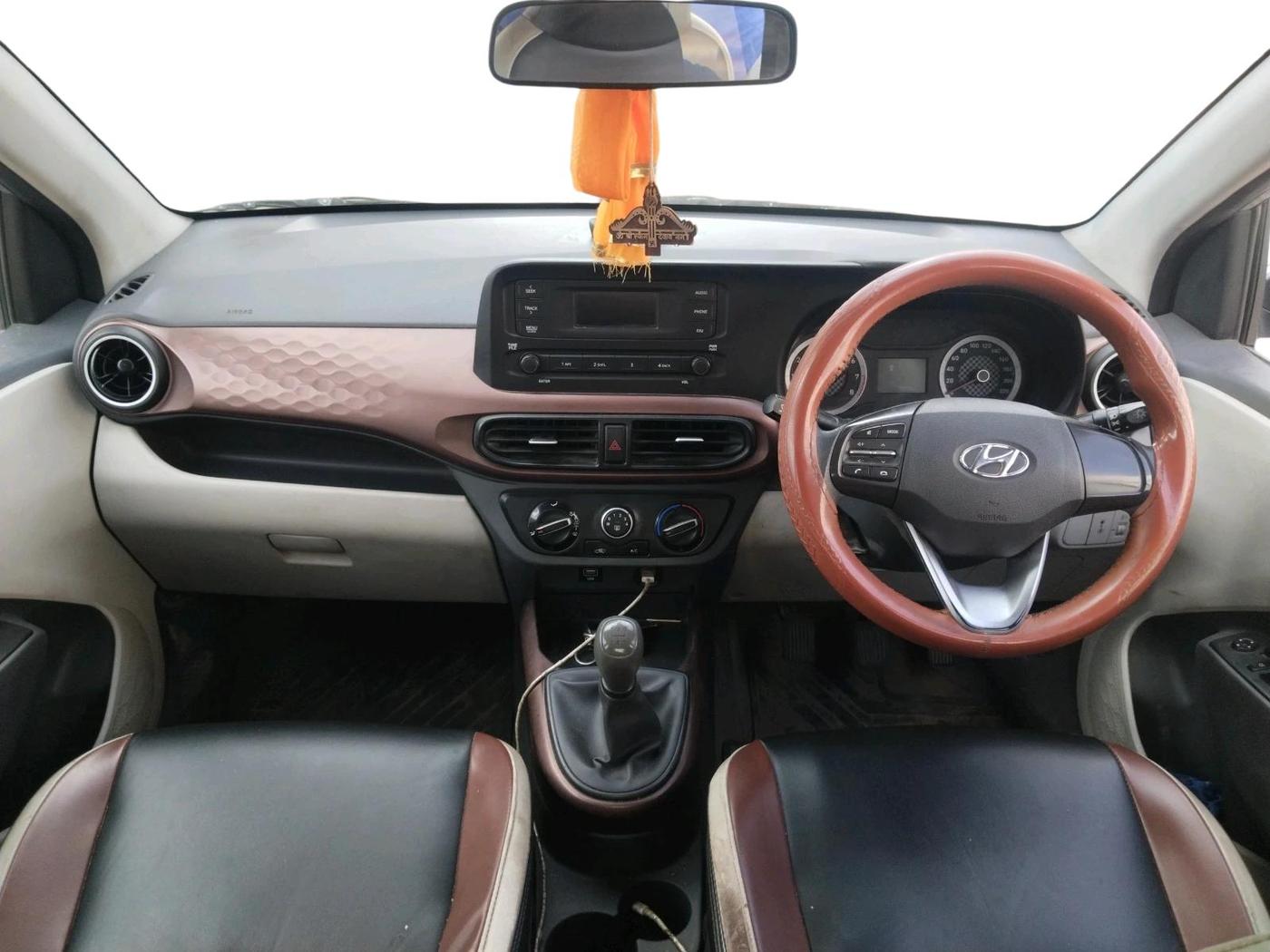 2022 Hyundai AURA S 1.2 CNG, CNG, Manual, 73,550 km, interior