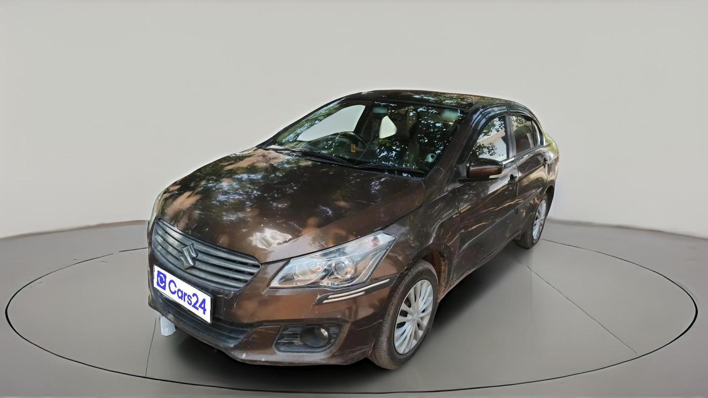 2014 Maruti Ciaz VXI, Petrol, Manual, 81,781 km, exterior