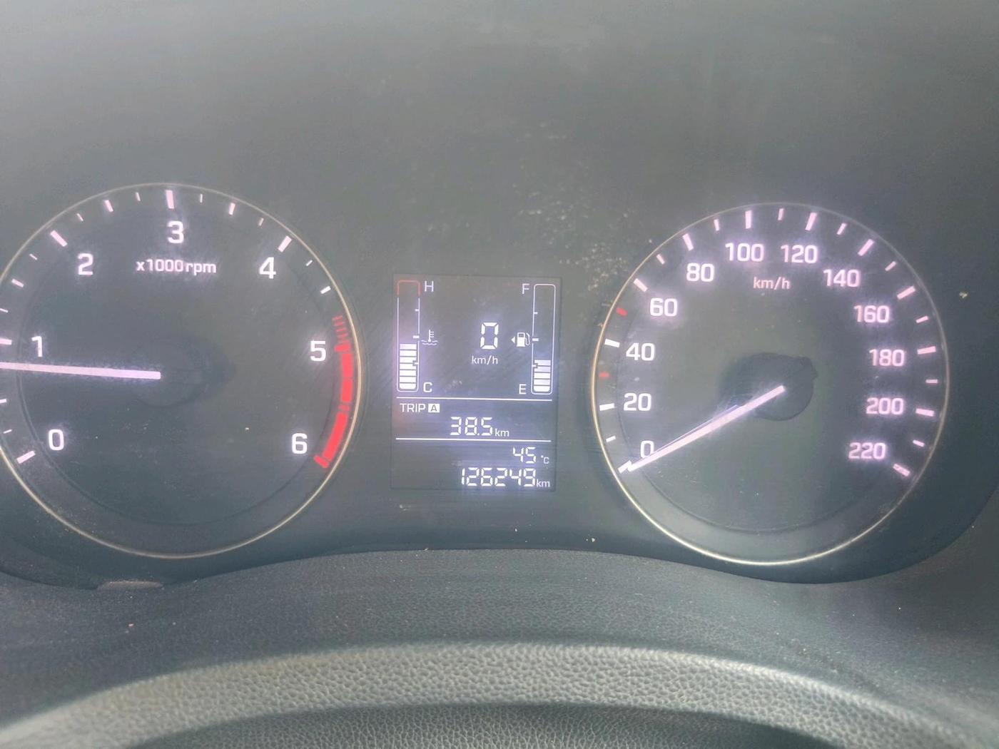 2016 Hyundai Creta SX 1.6 DIESEL, Diesel, Manual, 1,26,249 km, interior