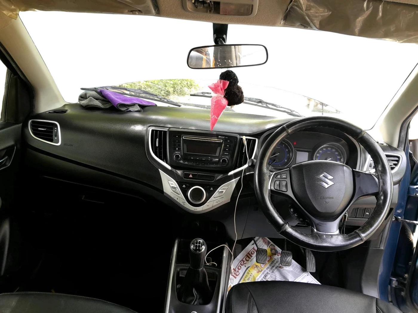 2018 Maruti Baleno DELTA PETROL 1.2, Petrol, Manual, 27,744 km, interior