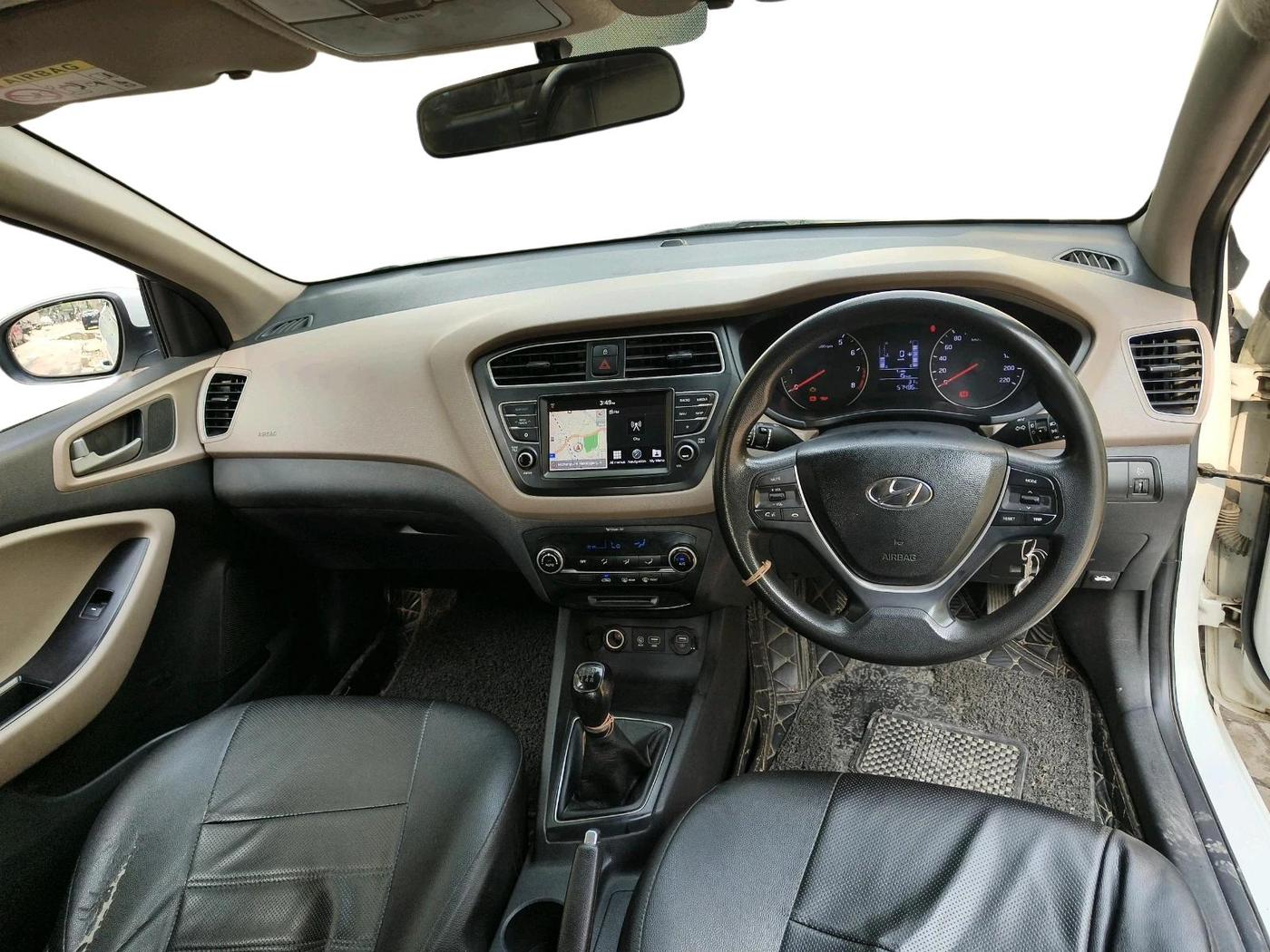 2018 Hyundai Elite i20 ASTA 1.2, Petrol, Manual, 57,486 km, interior