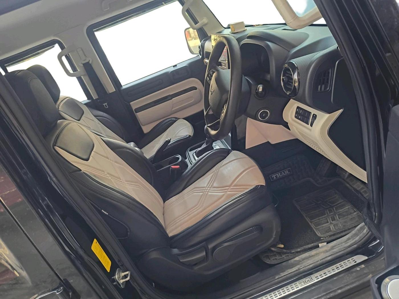 2025 Mahindra Thar Roxx MX3 Petrol AT 2WD, Petrol, Automatic, 6,613 km, interior