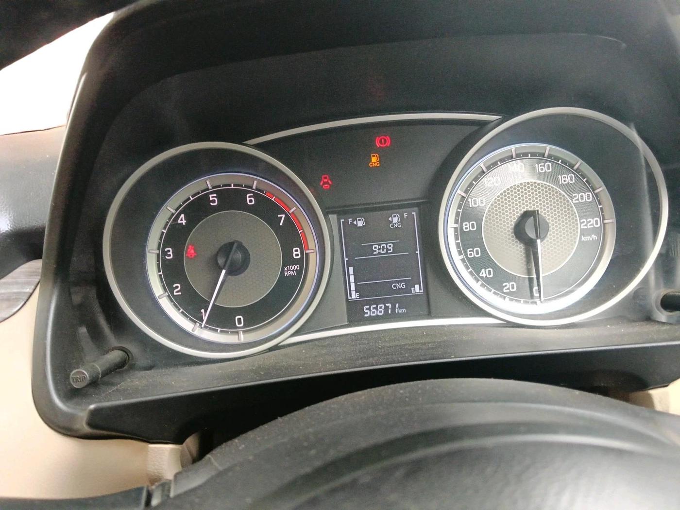 2022 Maruti Dzire VXI CNG, CNG, Manual, 56,871 km, interior