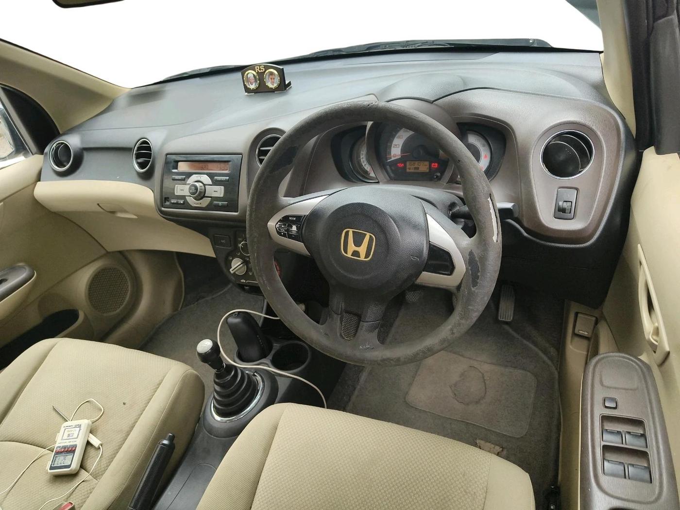 2012 Honda Brio E MT, Petrol, Manual, 1,68,107 km, interior
