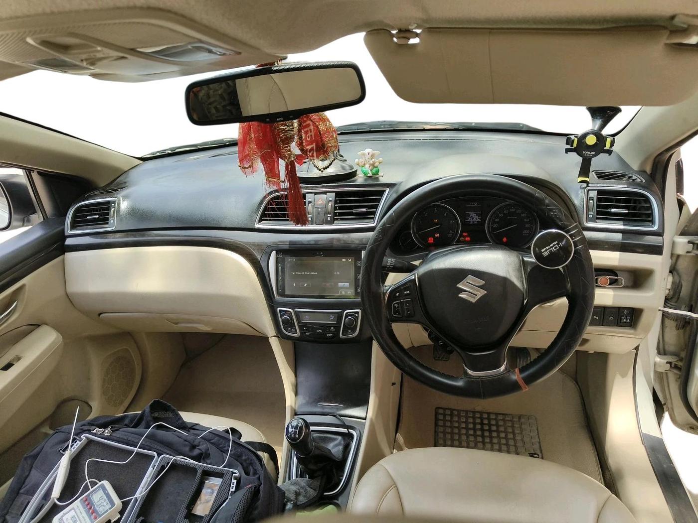 2016 Maruti Ciaz ZDI+ SHVS, Diesel, Manual, 85,167 km, interior