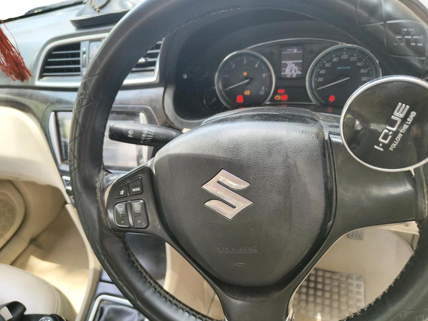 2016 Maruti Ciaz ZDI+ SHVS, Diesel, Manual, 85,167 km, interior