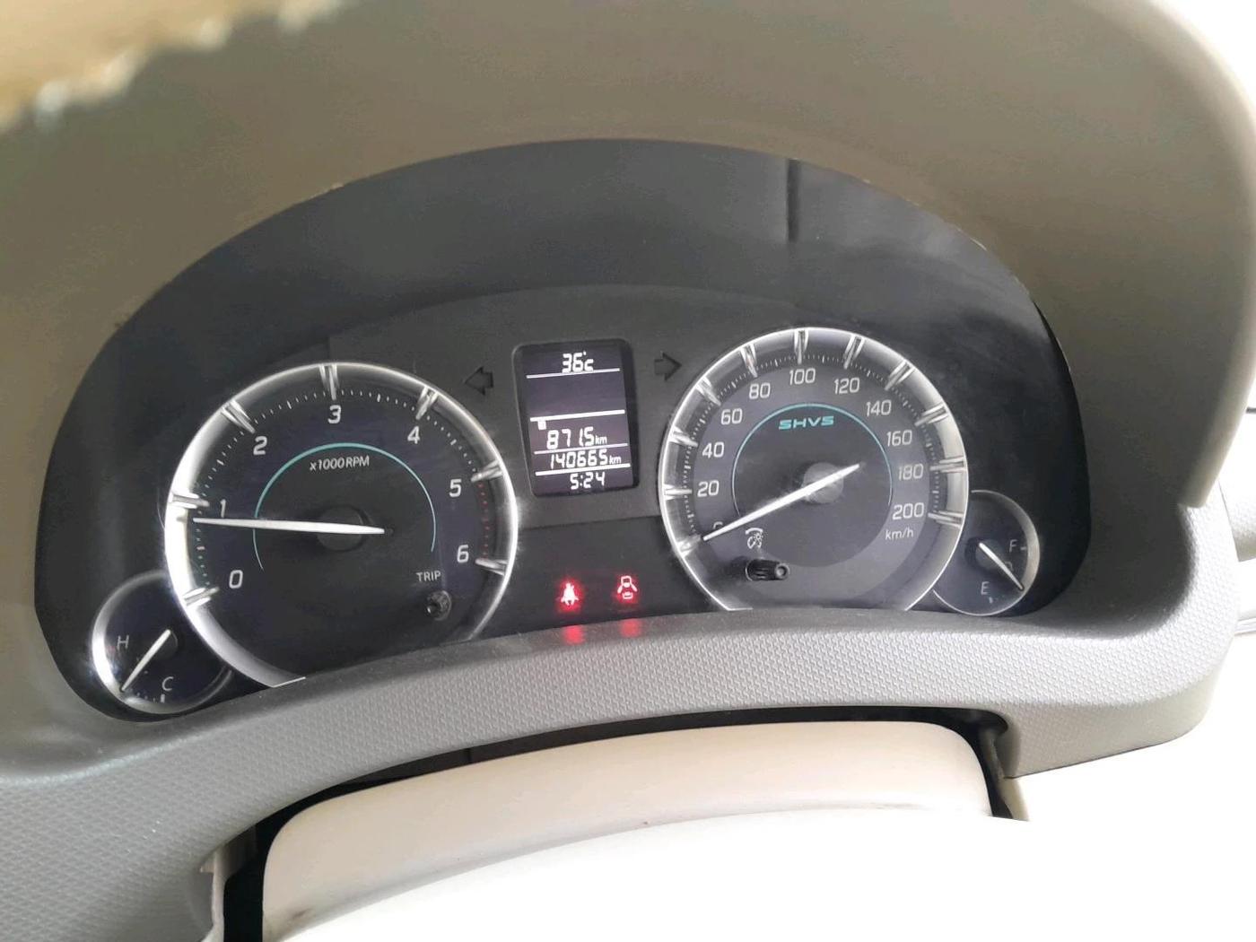 2017 Maruti Ertiga ZDI + SHVS, Diesel, Manual, 1,40,665 km, interior