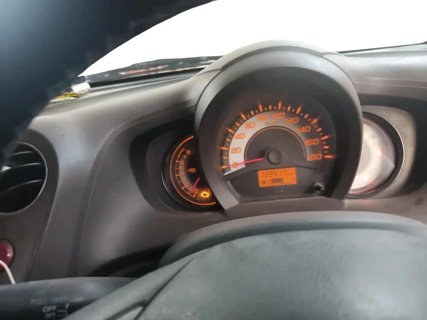 2012 Honda Brio S MT, CNG, Manual, 1,40,000 km, interior