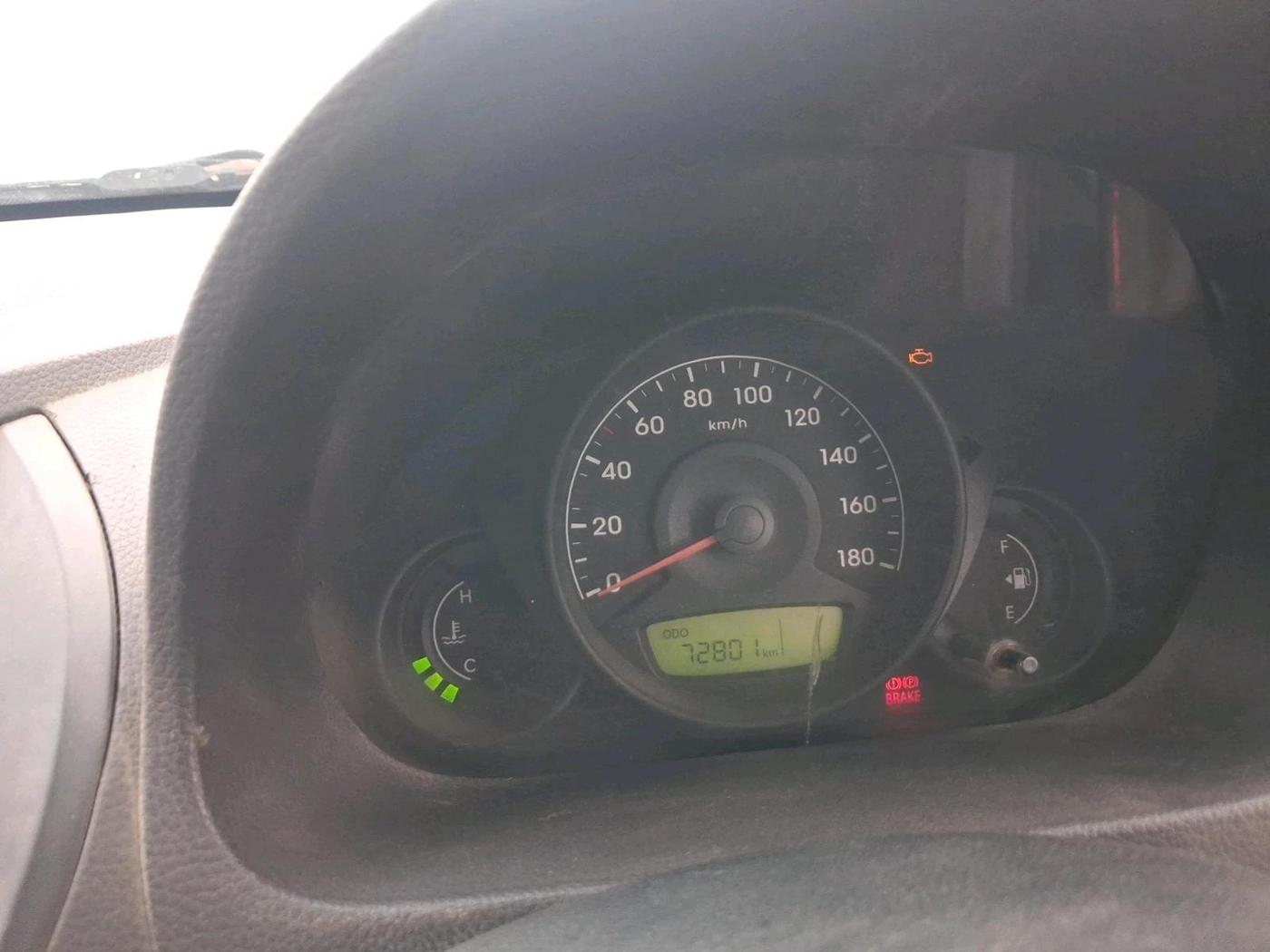 2014 Hyundai Eon D-LITE+, CNG, Manual, 72,801 km, interior