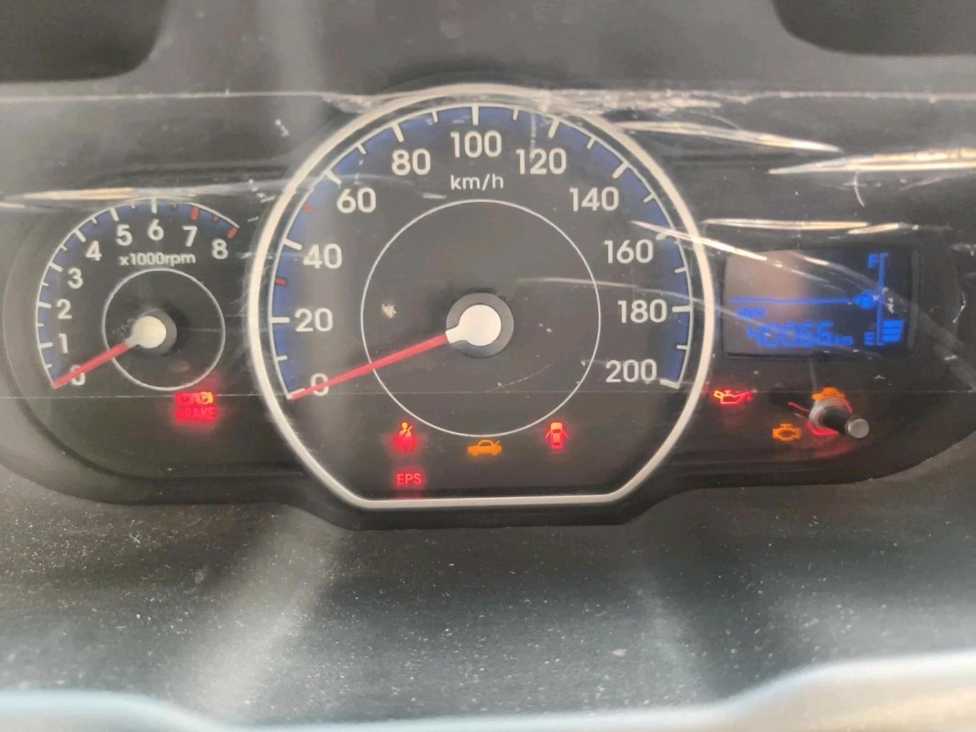 2012 Hyundai i10 SPORTZ 1.2, Petrol, Manual, 40,066 km, interior