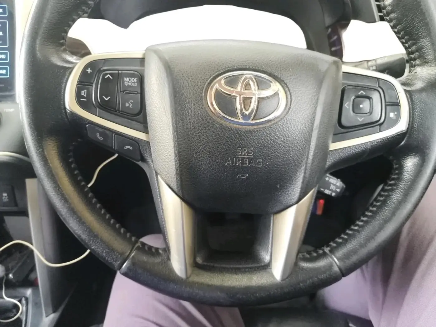 2016 Toyota Innova Crysta 2.4 ZX 7 STR, Diesel, Manual, 2,04,359 km, interior