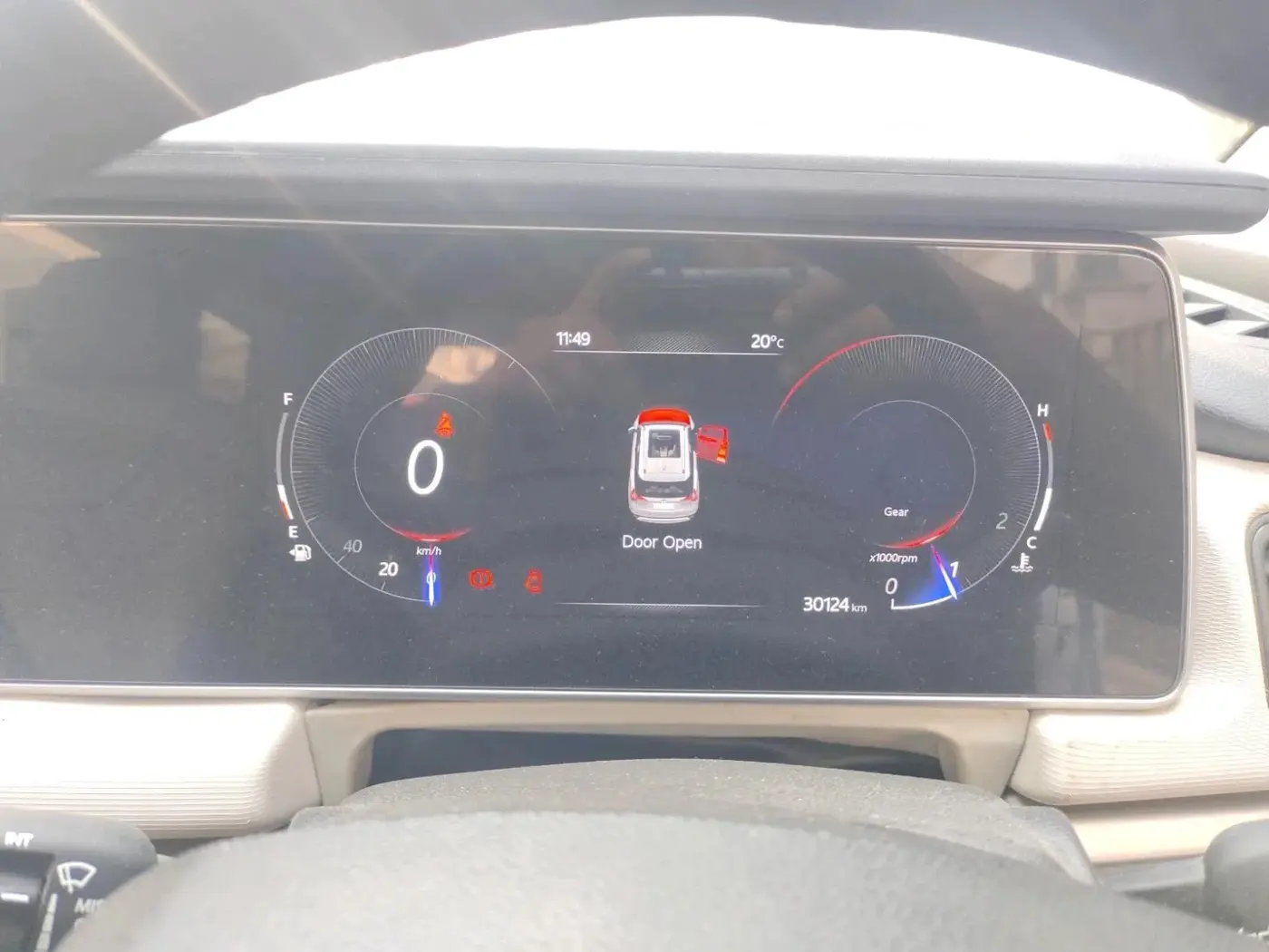 2022 Mahindra XUV700 AX 3 P MT 5 STR, Petrol, Manual, 30,124 km, interior