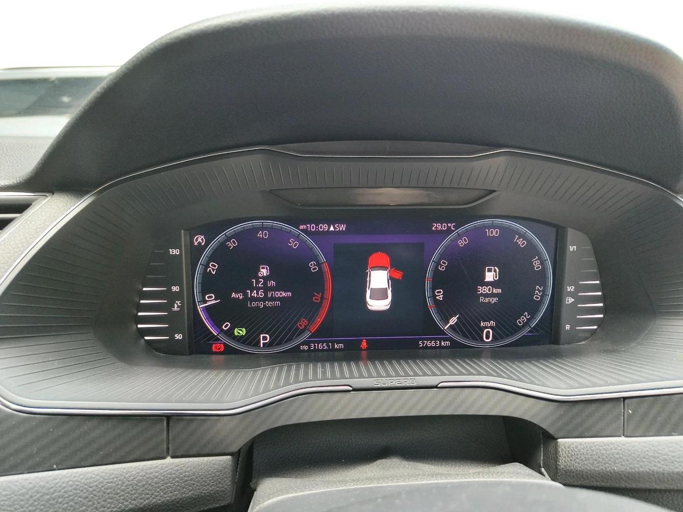 2022 Skoda Superb Sportline AT , Petrol, Automatic, 57,663 km, interior