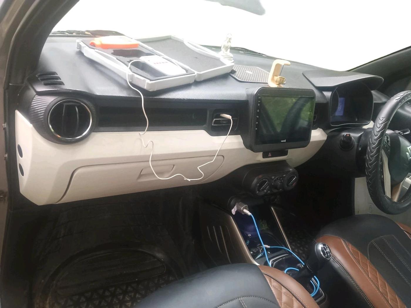 2018 Maruti IGNIS ZETA 1.2, CNG, Manual, 1,24,452 km, interior