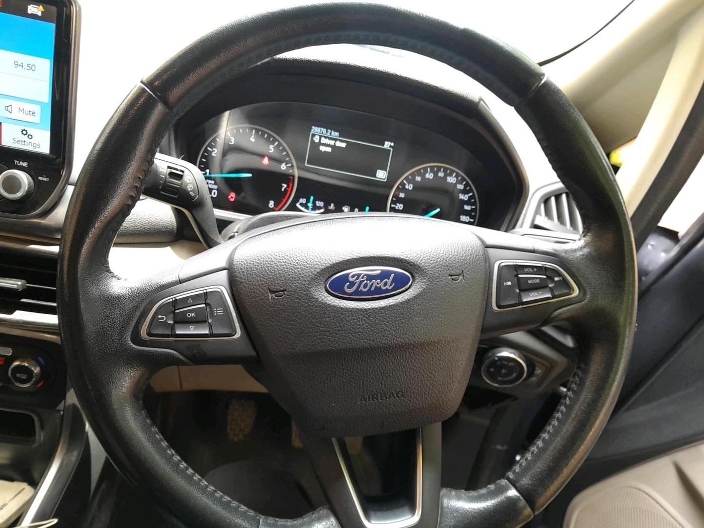 2019 Ford Ecosport TITANIUM 1.5L PETROL, Petrol, Manual, 28,876 km, interior