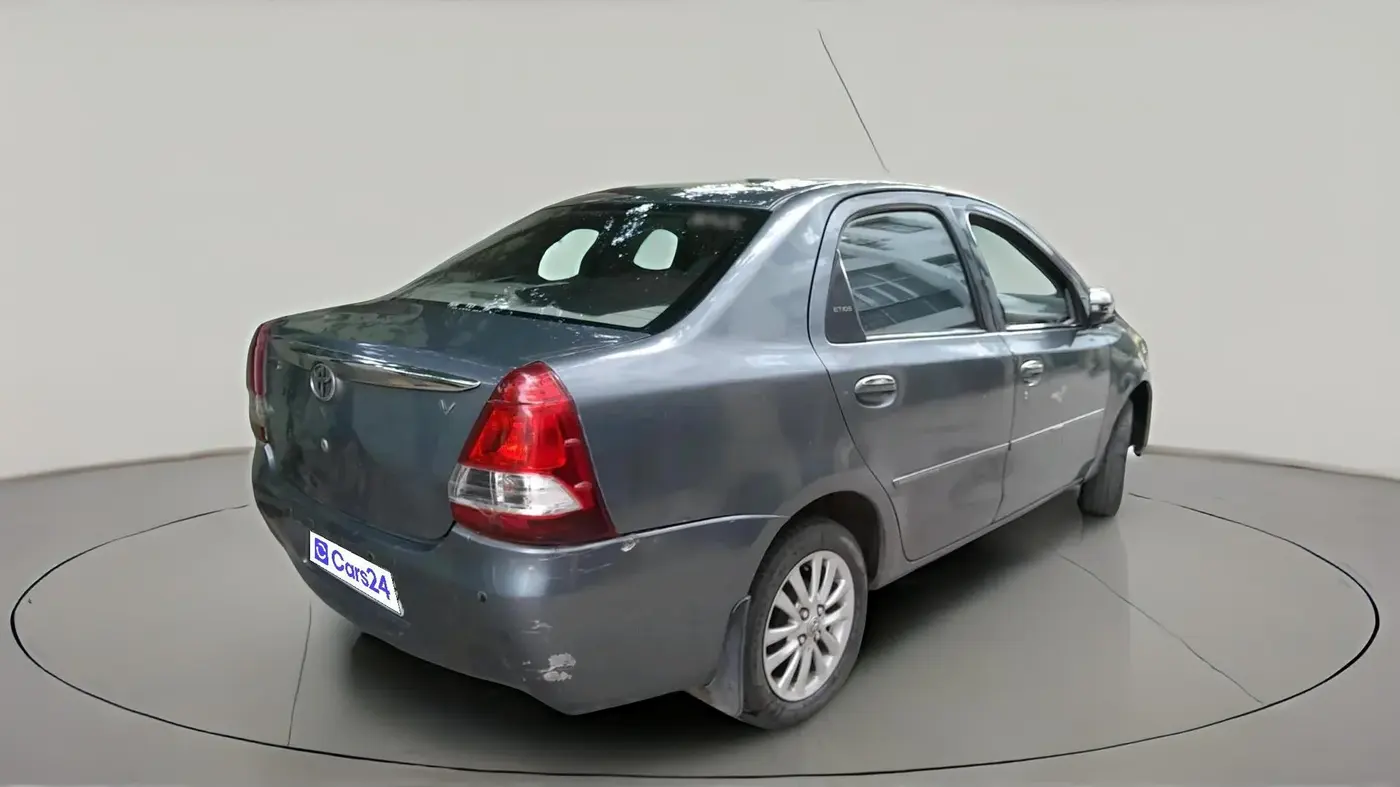 2014 Toyota Etios V SP, Petrol, Manual, 71,501 km, exterior