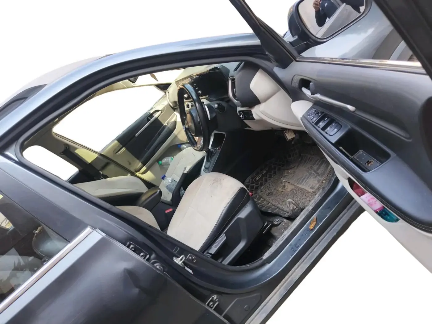 2023 KIA SONET HTX 1.5 AT, Diesel, Automatic, 68,799 km, interior