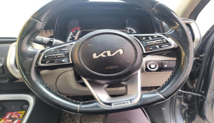 2023 KIA SONET HTX 1.5 AT, Diesel, Automatic, 68,799 km, interior